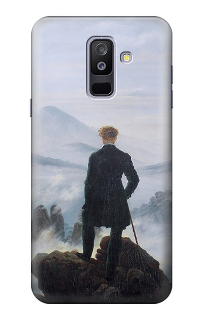 S3789 Wanderer above the Sea of Fog Case For Samsung Galaxy A6+ (2018), J8 Plus 2018, A6 Plus 2018