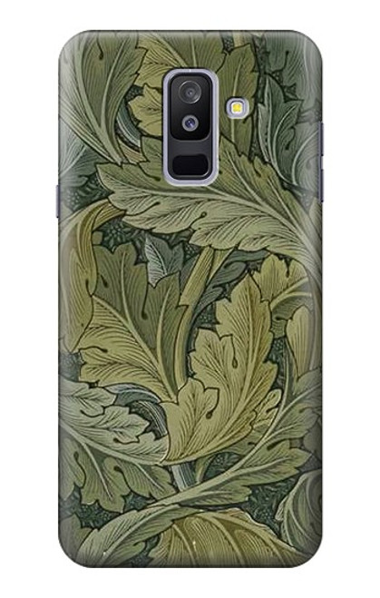 S3790 William Morris Acanthus Leaves Case For Samsung Galaxy A6+ (2018), J8 Plus 2018, A6 Plus 2018