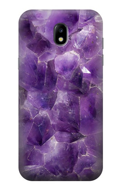 S3713 Purple Quartz Amethyst Graphic Printed Case For Samsung Galaxy J5 (2017) EU Version