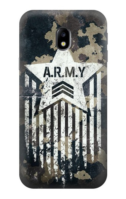S3666 Army Camo Camouflage Case For Samsung Galaxy J3 (2017) EU Version