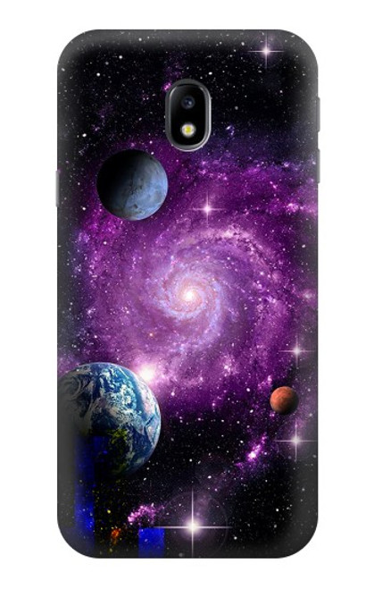 S3689 Galaxy Outer Space Planet Case For Samsung Galaxy J3 (2017) EU Version