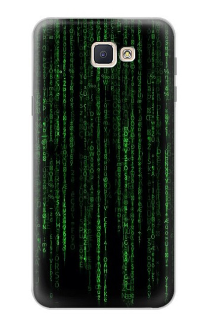 S3668 Binary Code Case For Samsung Galaxy J7 Prime (SM-G610F)