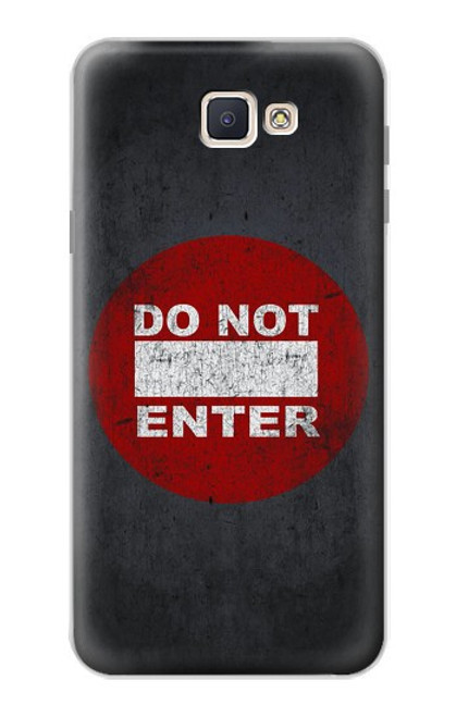 S3683 Do Not Enter Case For Samsung Galaxy J7 Prime (SM-G610F)