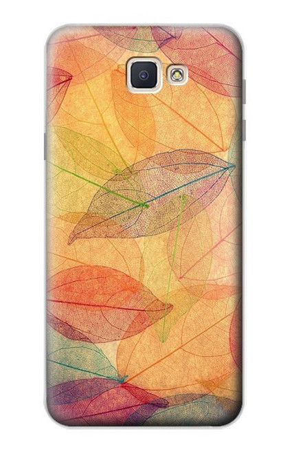 S3686 Fall Season Leaf Autumn Case For Samsung Galaxy J7 Prime (SM-G610F)