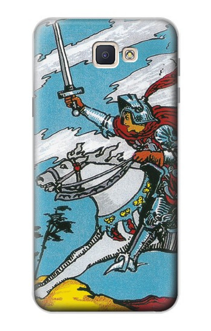 S3731 Tarot Card Knight of Swords Case For Samsung Galaxy J7 Prime (SM-G610F)