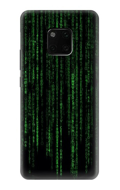 S3668 Binary Code Case For Huawei Mate 20 Pro