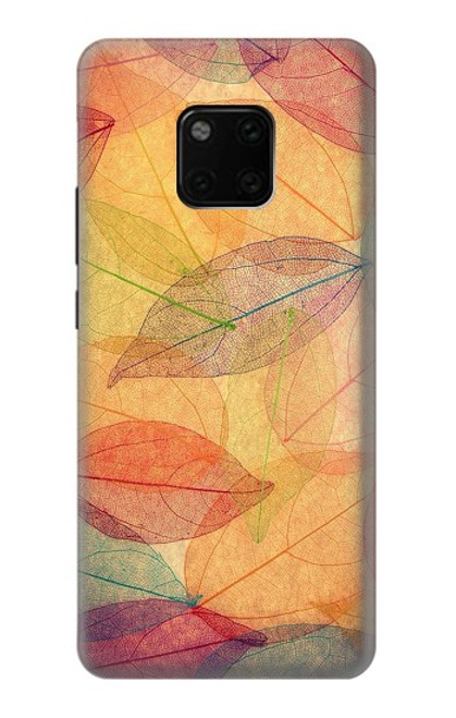 S3686 Fall Season Leaf Autumn Case For Huawei Mate 20 Pro