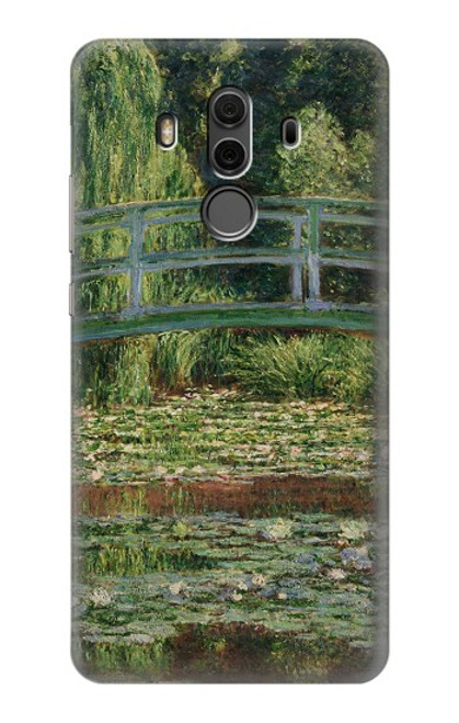 S3674 Claude Monet Footbridge and Water Lily Pool Case For Huawei Mate 10 Pro, Porsche Design
