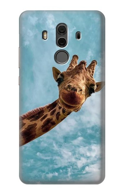 S3680 Cute Smile Giraffe Case For Huawei Mate 10 Pro, Porsche Design