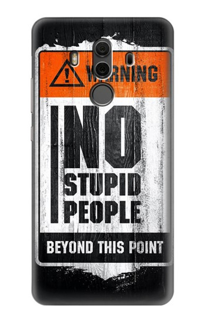 S3704 No Stupid People Case For Huawei Mate 10 Pro, Porsche Design