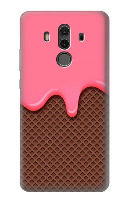 S3754 Strawberry Ice Cream Cone Case For Huawei Mate 10 Pro, Porsche Design