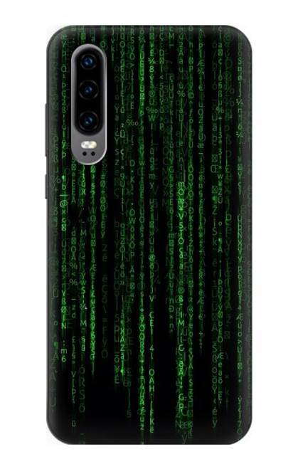 S3668 Binary Code Case For Huawei P30