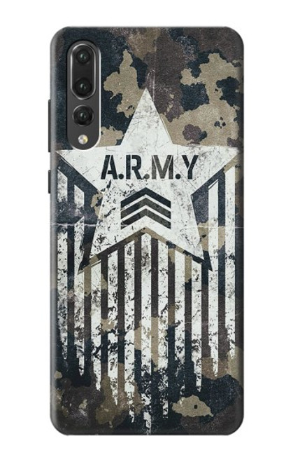 S3666 Army Camo Camouflage Case For Huawei P20 Pro