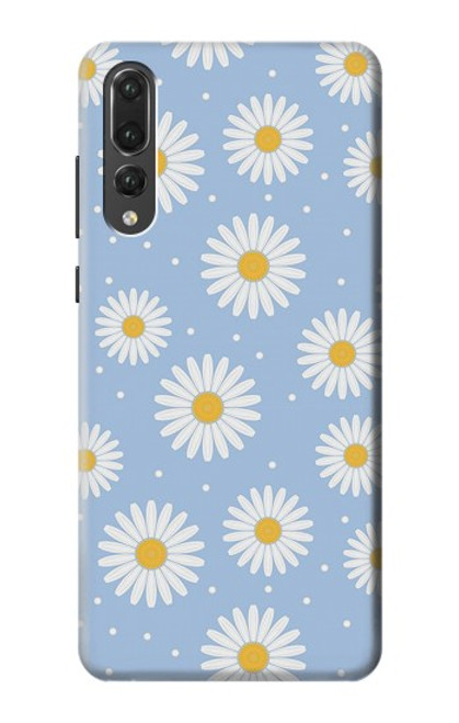 S3681 Daisy Flowers Pattern Case For Huawei P20 Pro
