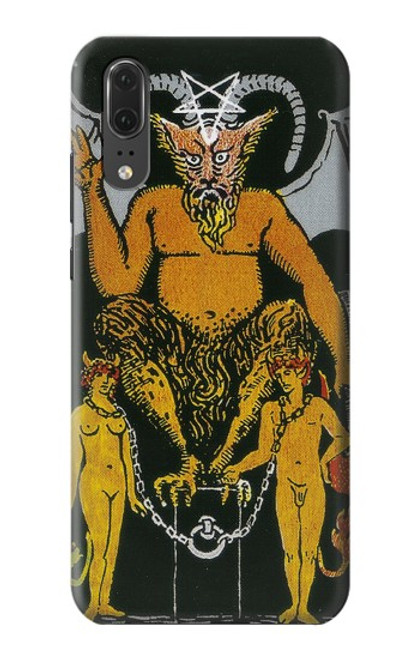 S3740 Tarot Card The Devil Case For Huawei P20