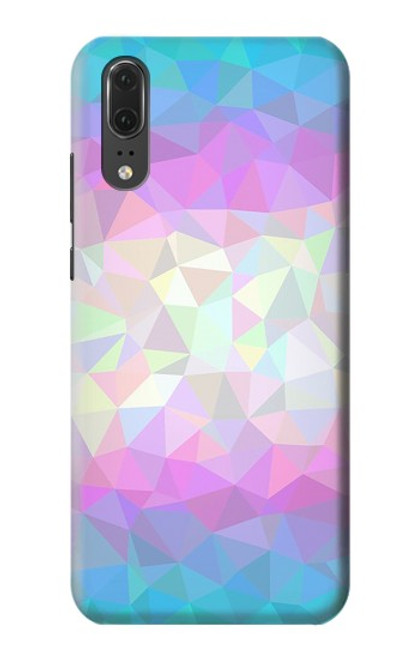 S3747 Trans Flag Polygon Case For Huawei P20