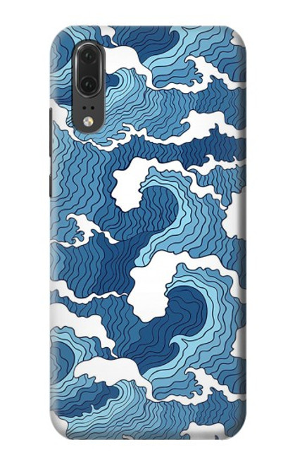 S3751 Wave Pattern Case For Huawei P20