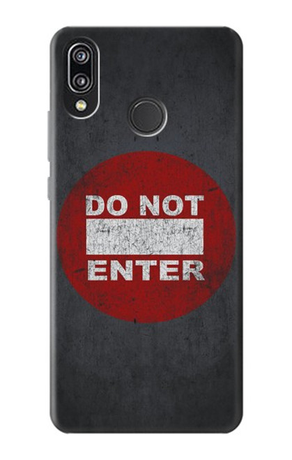 S3683 Do Not Enter Case For Huawei P20 Lite