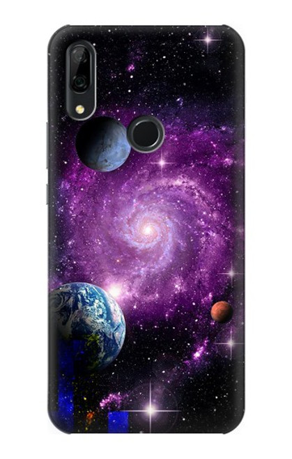 S3689 Galaxy Outer Space Planet Case For Huawei P Smart Z, Y9 Prime 2019