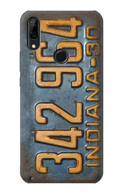 S3750 Vintage Vehicle Registration Plate Case For Huawei P Smart Z, Y9 Prime 2019