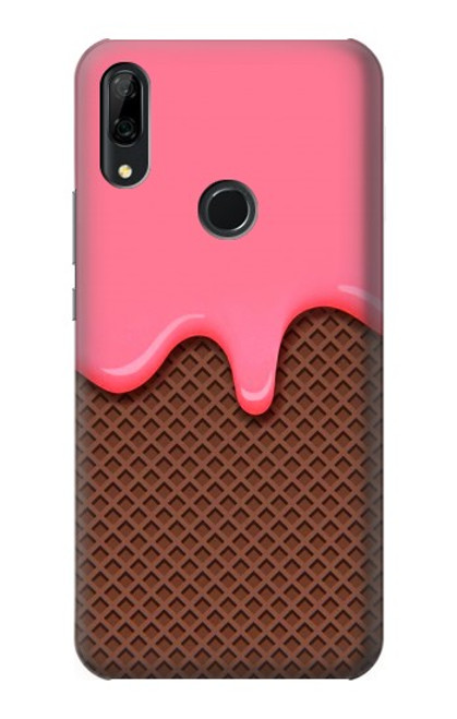 S3754 Strawberry Ice Cream Cone Case For Huawei P Smart Z, Y9 Prime 2019