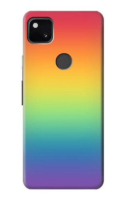 S3698 LGBT Gradient Pride Flag Case For Google Pixel 4a