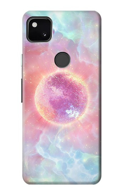 S3709 Pink Galaxy Case For Google Pixel 4a