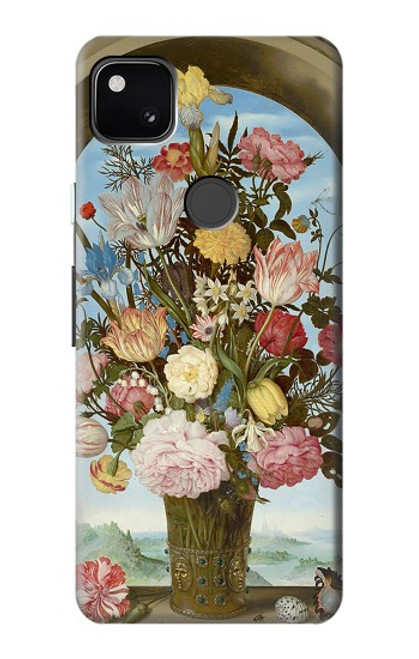 S3749 Vase of Flowers Case For Google Pixel 4a