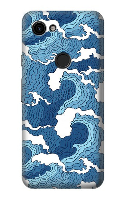 S3751 Wave Pattern Case For Google Pixel 3a