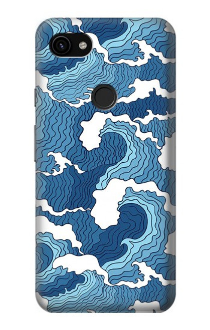 S3751 Wave Pattern Case For Google Pixel 3a XL