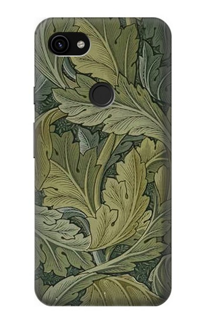 S3790 William Morris Acanthus Leaves Case For Google Pixel 3a XL