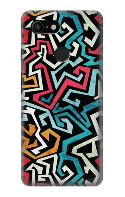 S3712 Pop Art Pattern Case For Google Pixel 3