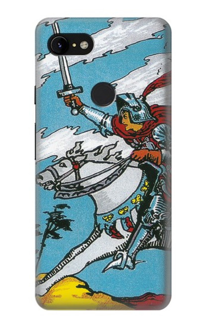 S3731 Tarot Card Knight of Swords Case For Google Pixel 3 XL