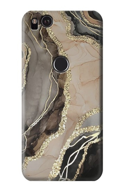 S3700 Marble Gold Graphic Printed Case For Google Pixel 2