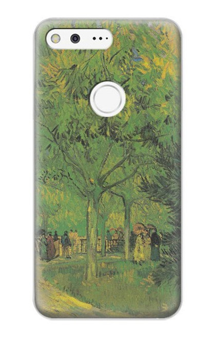 S3748 Van Gogh A Lane in a Public Garden Case For Google Pixel XL