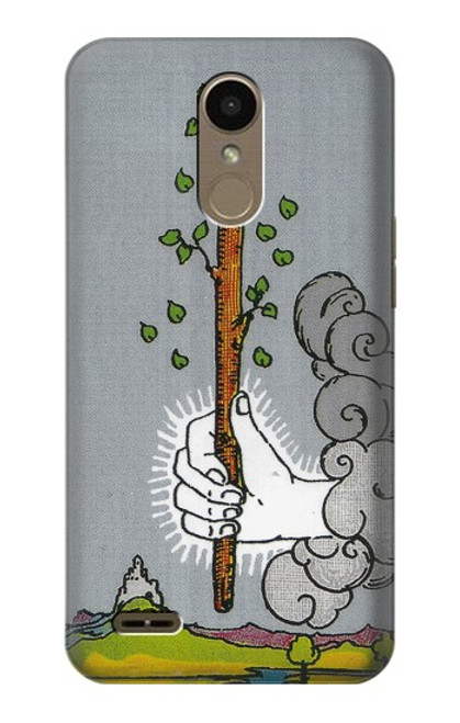 S3723 Tarot Card Age of Wands Case For LG K10 (2018), LG K30