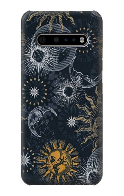 S3702 Moon and Sun Case For LG V60 ThinQ 5G