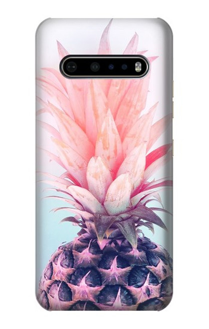 S3711 Pink Pineapple Case For LG V60 ThinQ 5G