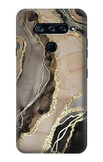 S3700 Marble Gold Graphic Printed Case For LG V40, LG V40 ThinQ