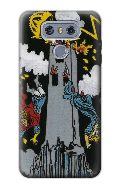 S3745 Tarot Card The Tower Case For LG G6