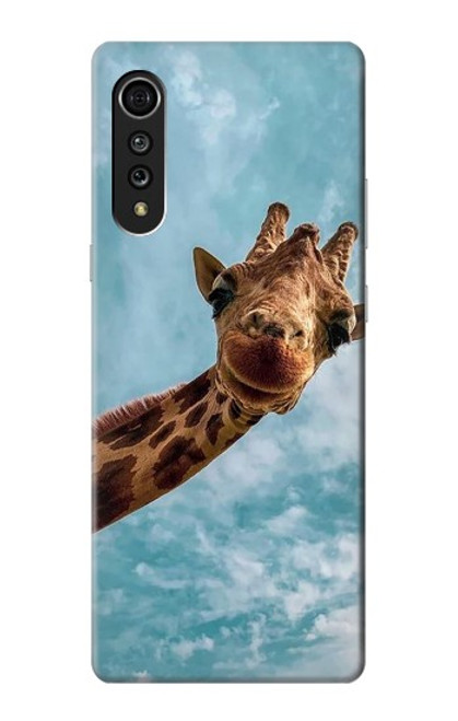 S3680 Cute Smile Giraffe Case For LG Velvet