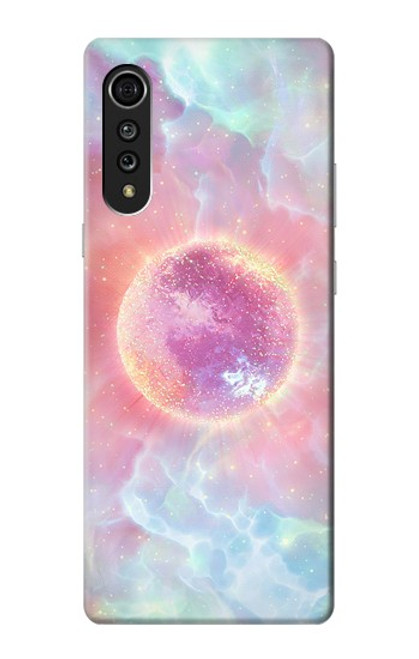 S3709 Pink Galaxy Case For LG Velvet