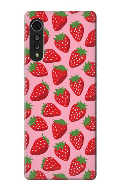 S3719 Strawberry Pattern Case For LG Velvet