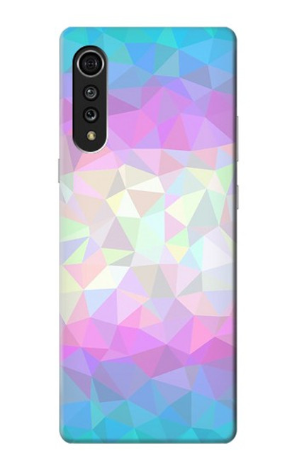 S3747 Trans Flag Polygon Case For LG Velvet