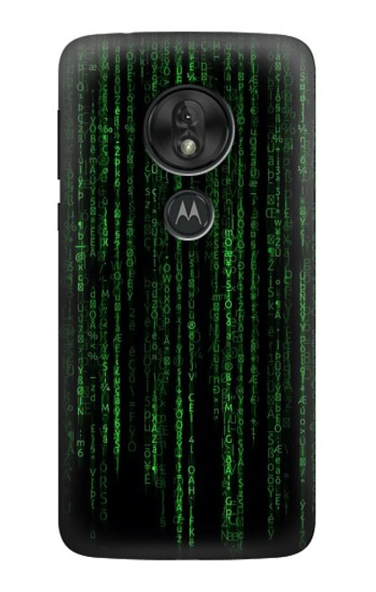 S3668 Binary Code Case For Motorola Moto G7 Power