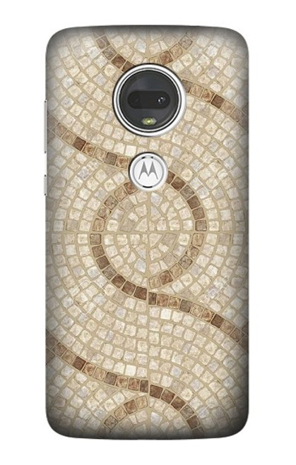 S3703 Mosaic Tiles Case For Motorola Moto G7, Moto G7 Plus