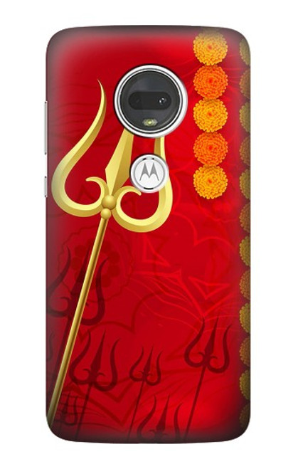 S3788 Shiv Trishul Case For Motorola Moto G7, Moto G7 Plus