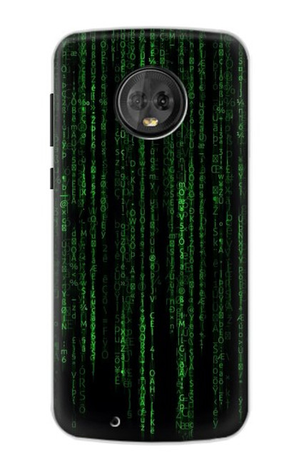 S3668 Binary Code Case For Motorola Moto G6