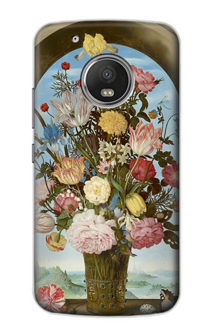 S3749 Vase of Flowers Case For Motorola Moto G5 Plus