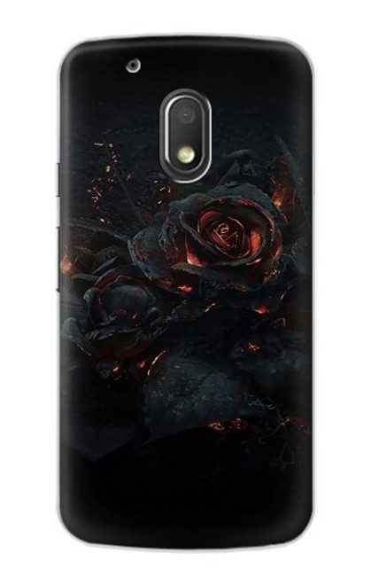 S3672 Burned Rose Case For Motorola Moto G4 Play